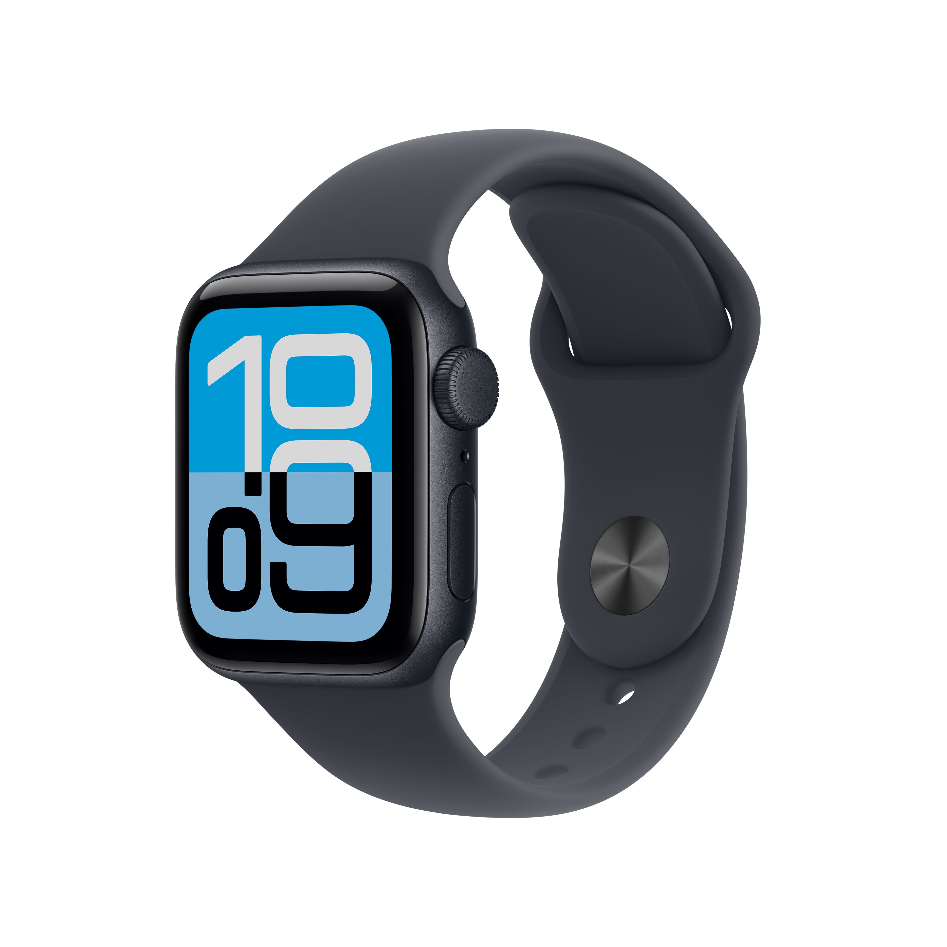 Apple Watch SE 3 (40mm, GPS + Cellular) - Midnight with Midnight Sport Band - Position 1