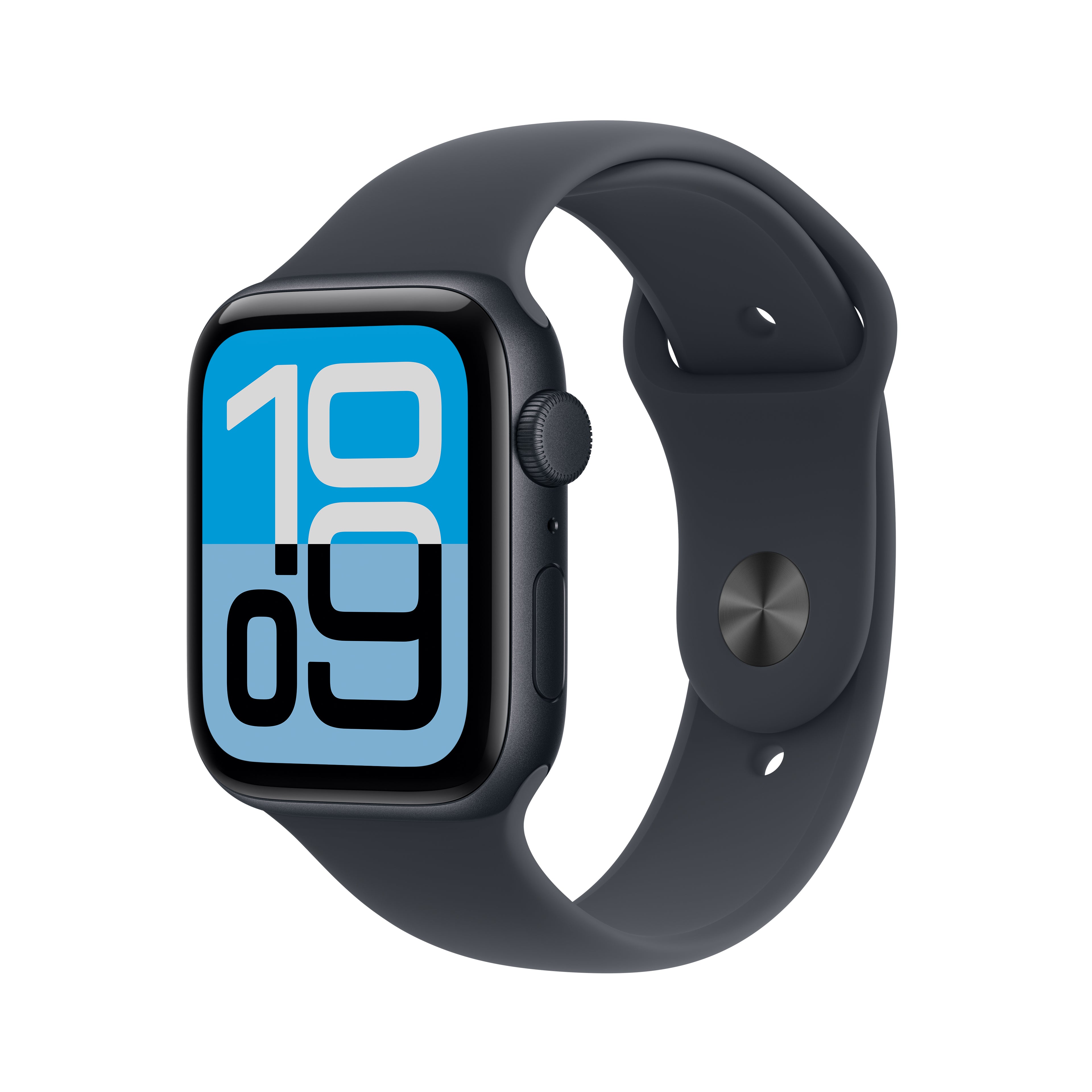 Apple Watch SE 3 (44mm, GPS) - Midnight with Midnight Sport Band - Position 1