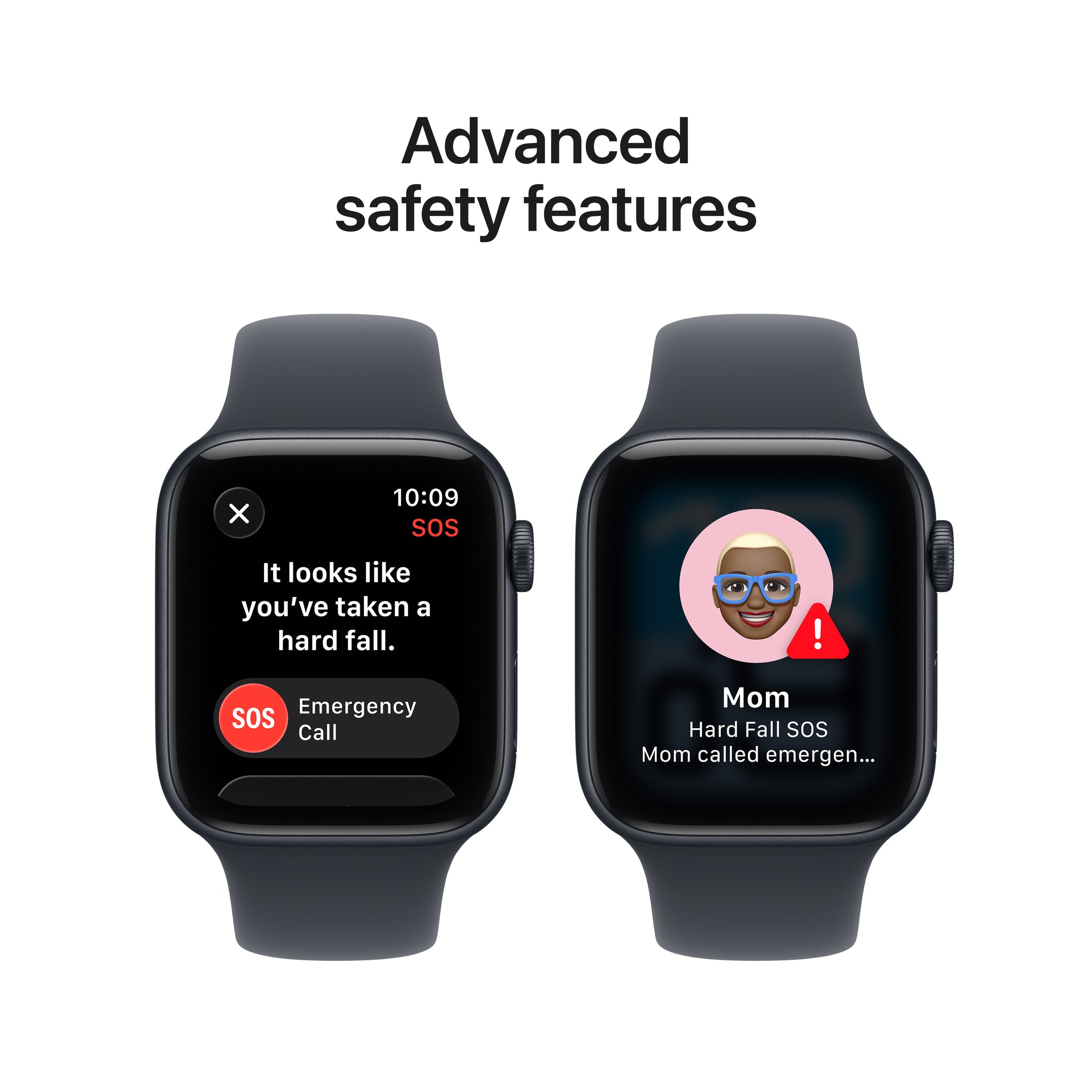 Apple Watch SE 3 (44mm, GPS) - Midnight with Midnight Sport Band - Position 7