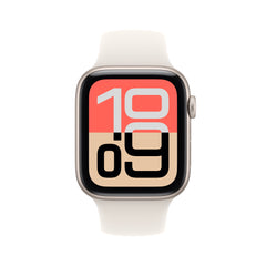 Apple Watch SE 3 (44mm, GPS + Cellular) - Starlight with Starlight Sport Band - Position 2