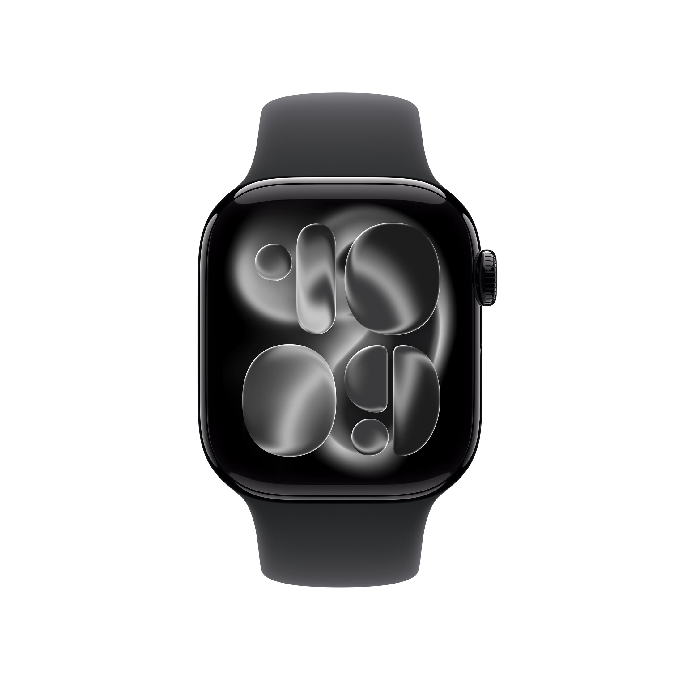 Apple Watch Series 11 (42mm, GPS + Cellular) - Jet Black with Black Sport Band - Position 2