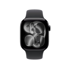 Apple Watch Series 11 (42mm, GPS + Cellular) - Jet Black with Black Sport Band - Position 2