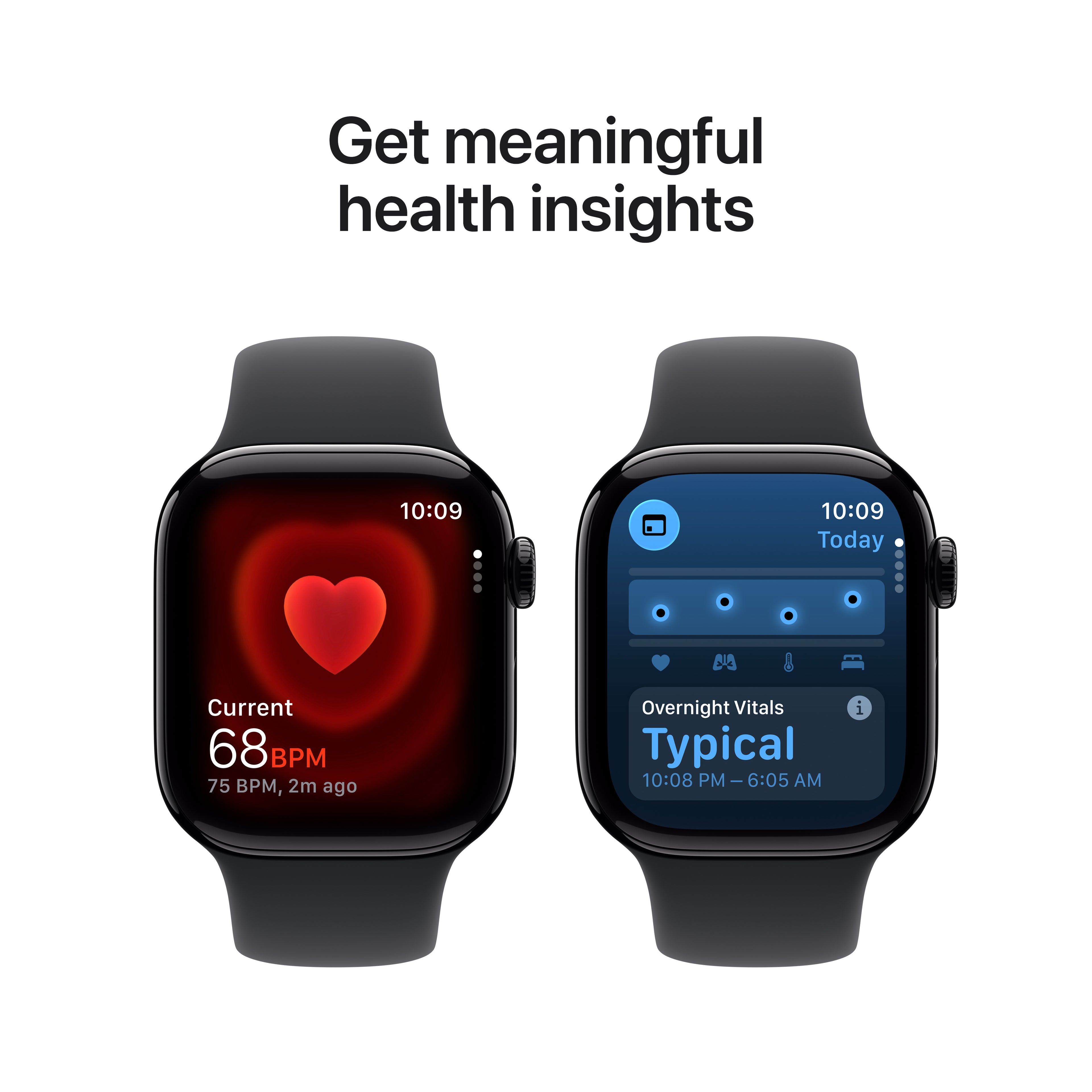Apple Watch Series 11 (42mm, GPS + Cellular) - Jet Black with Black Sport Band - Position 5