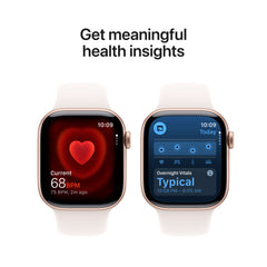 Apple Watch Series 11 (42mm, GPS + Cellular) - Rose Gold with Light Blush Sport Band - Position 5