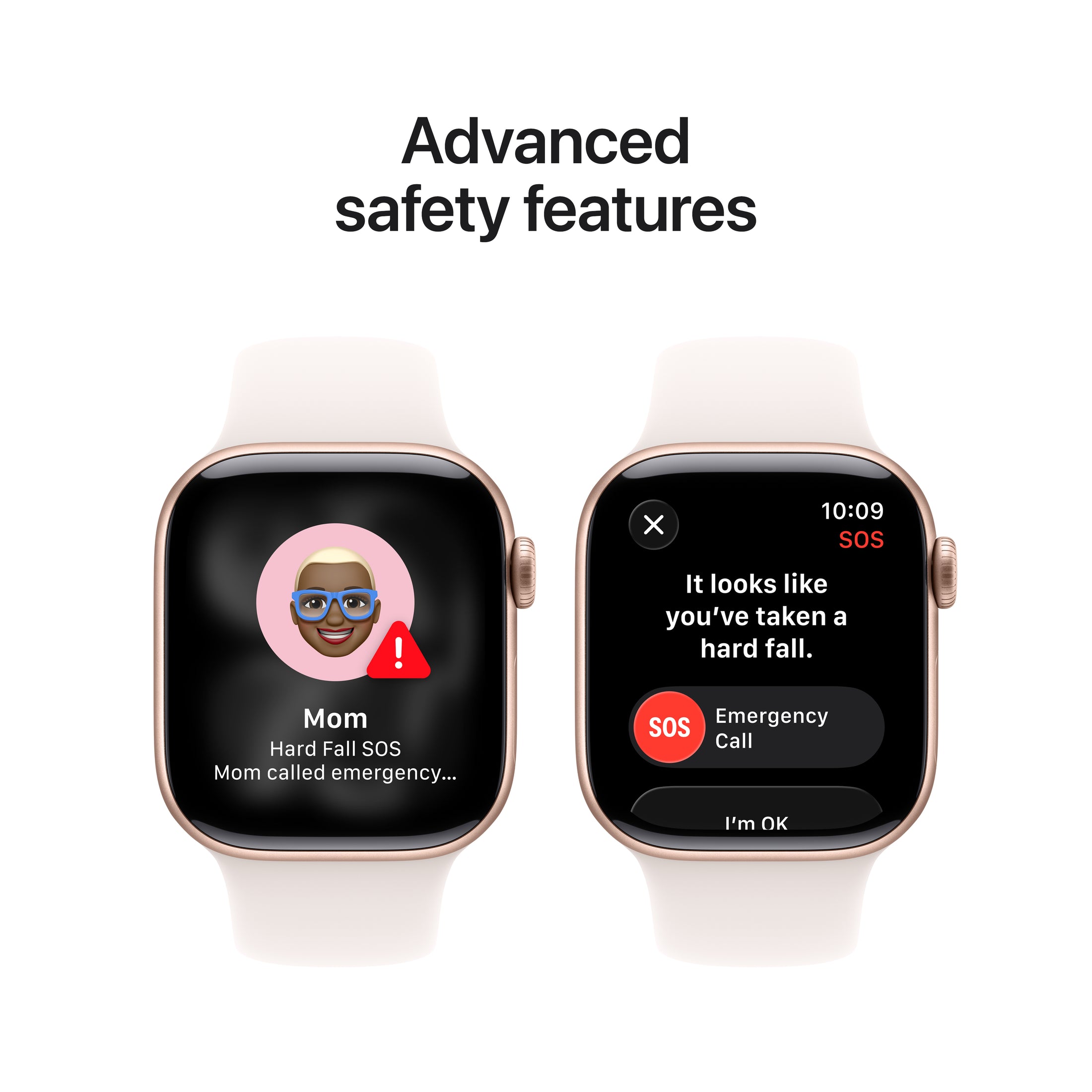 Apple Watch Series 11 (42mm, GPS + Cellular) - Rose Gold with Light Blush Sport Band - Position 6