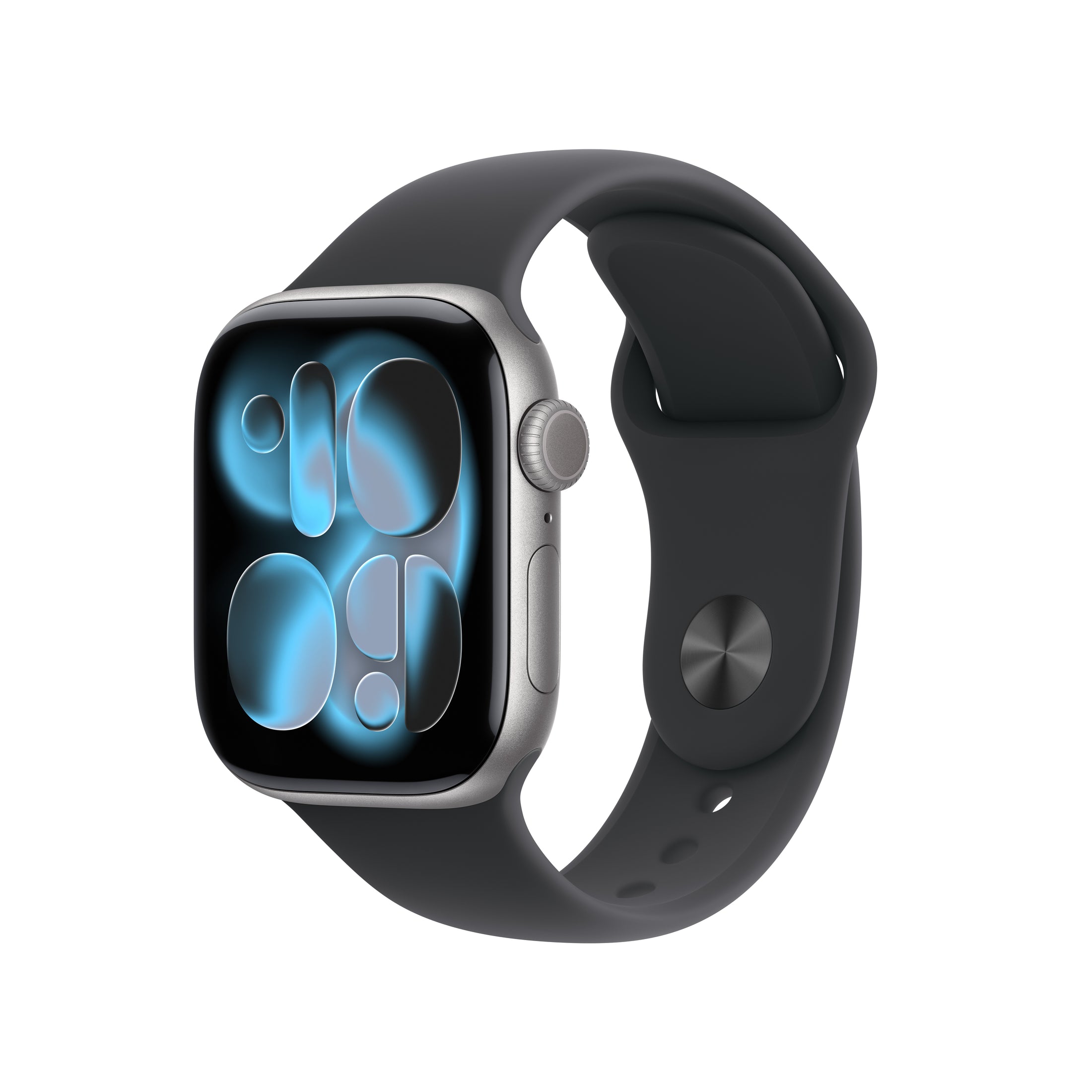 Apple Watch Series 11 (42mm, GPS + Cellular) - Space Gray with Black Sport Band - Position 1