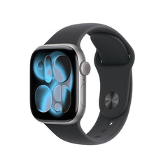 Apple Watch Series 11 (42mm, GPS + Cellular) - Space Gray with Black Sport Band - Position 1