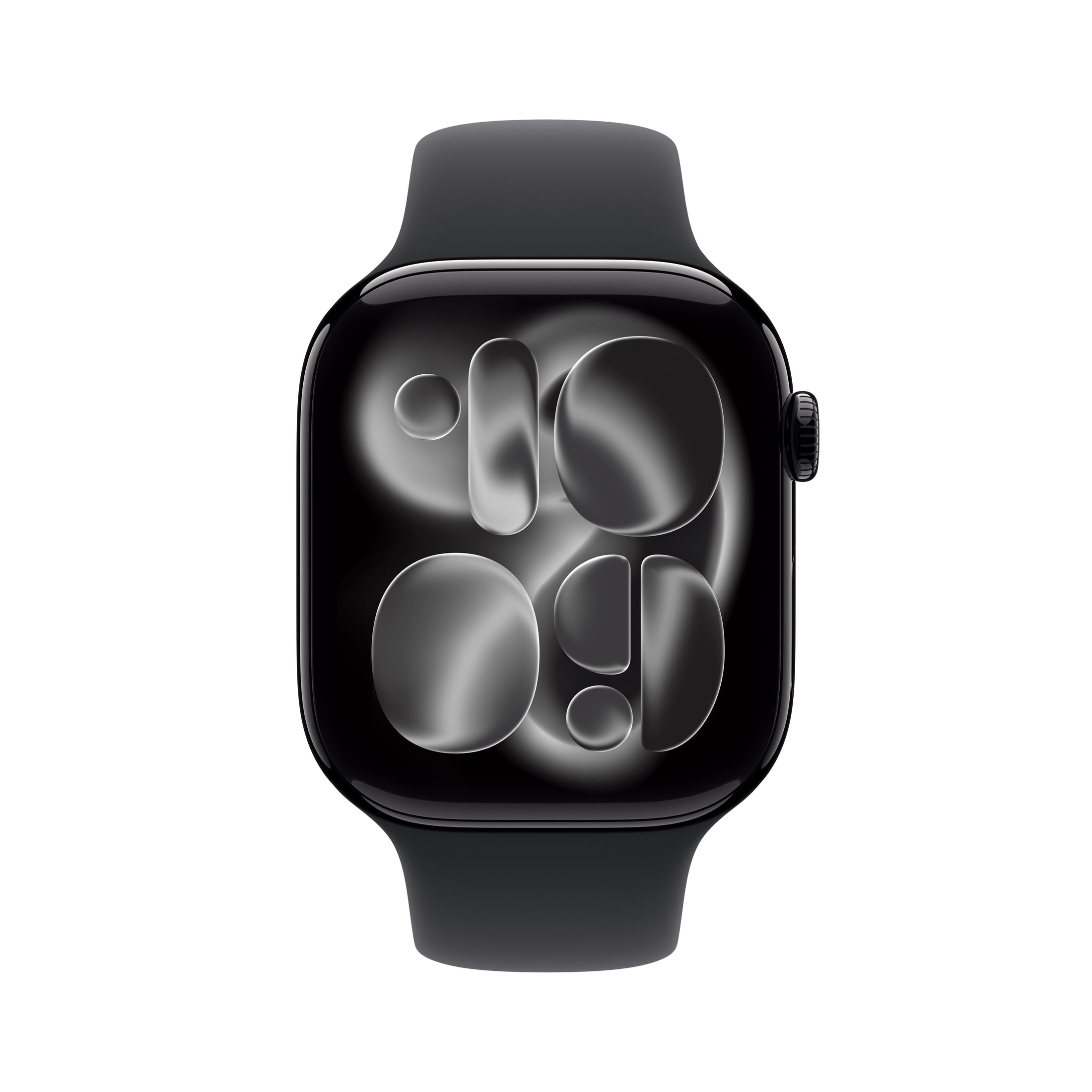 Apple Watch Series 11 (46mm, GPS + Cellular) - Jet Black with Black Sport Band - Position 2