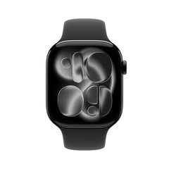 Apple Watch Series 11 (46mm, GPS + Cellular) - Jet Black with Black Sport Band - Position 2