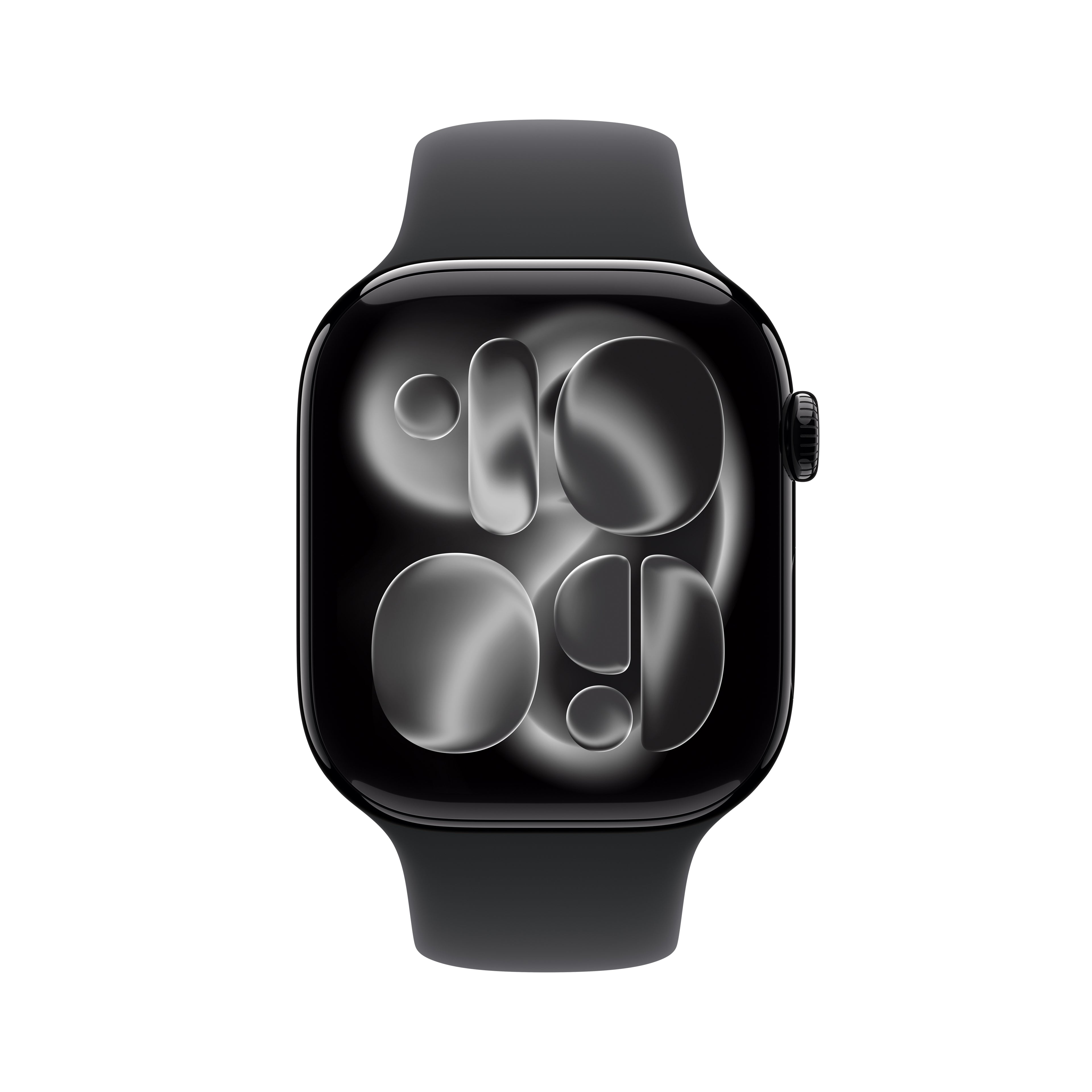 Apple Watch Series 11 (46mm, GPS) - Jet Black with Black Sport Band - Position 2