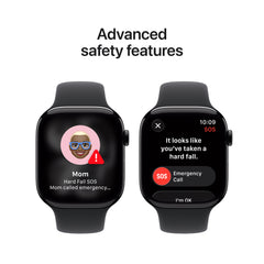 Apple Watch Series 11 (46mm, GPS) - Jet Black with Black Sport Band - Position 6