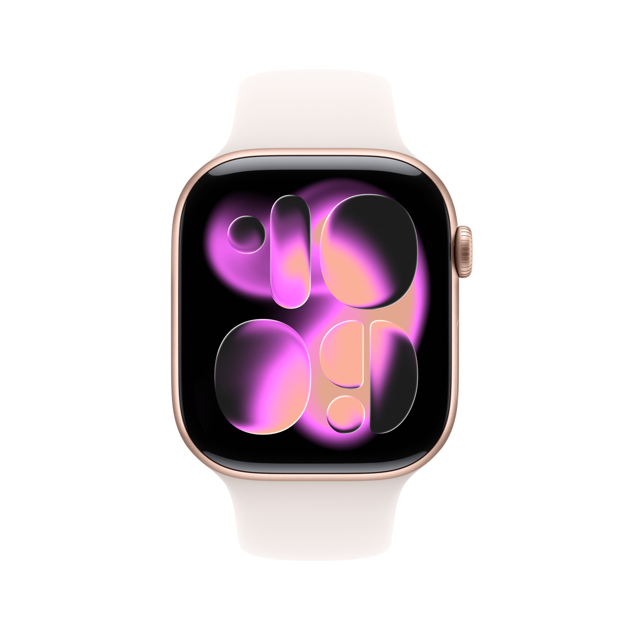 Apple Watch Series 11 (46mm, GPS + Cellular) - Rose Gold with Light Blush Sport Band - Position 2