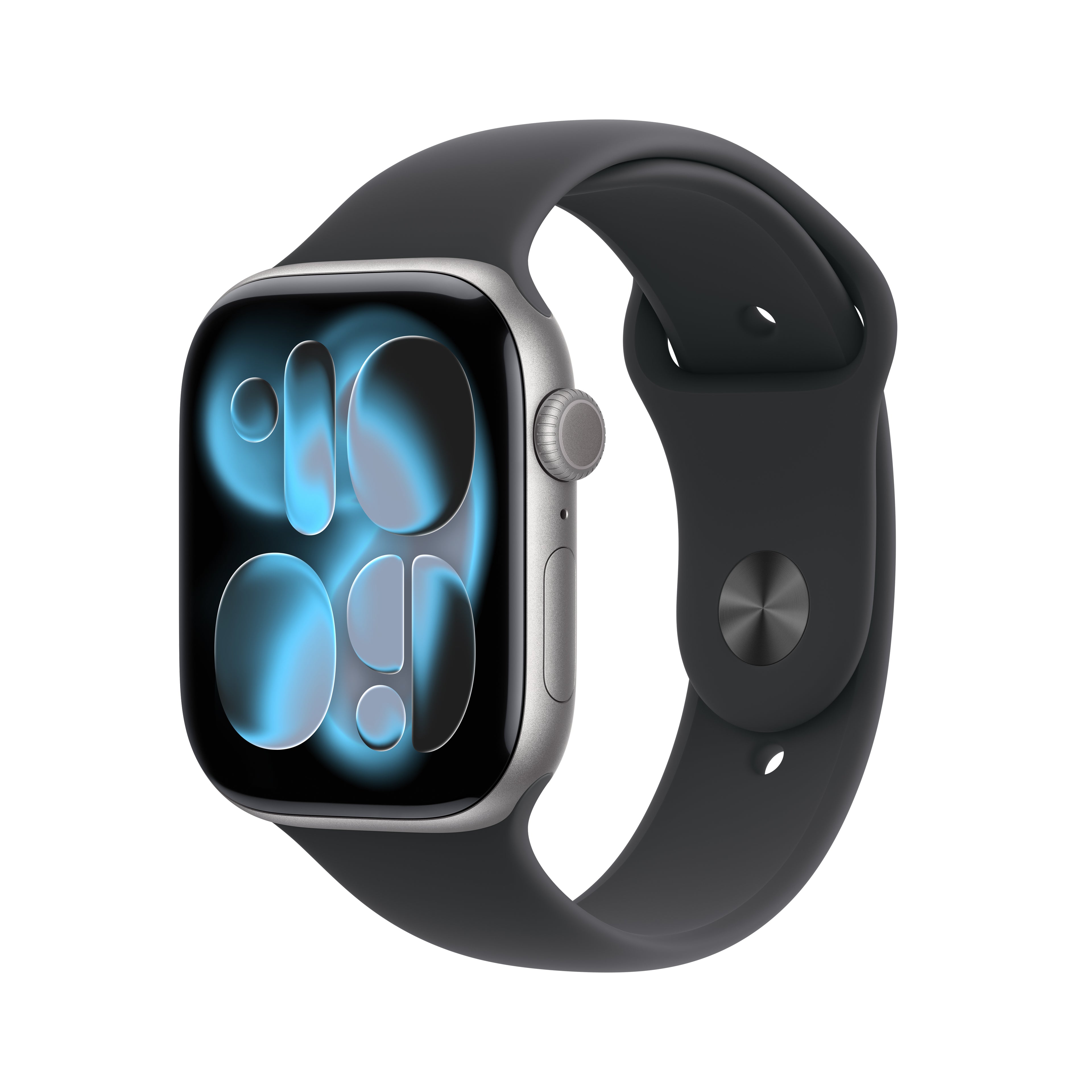 Apple Watch Series 11 (46mm, GPS + Cellular) - Space Gray with Black Sport Band - Position 1