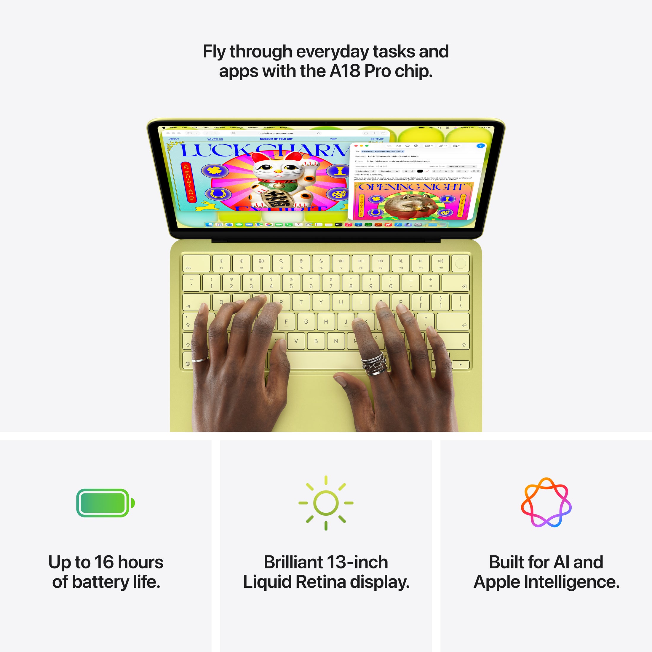 MacBook Neo 13-inch A18 Pro in Blush with 512GB storage and Touch ID - image 9