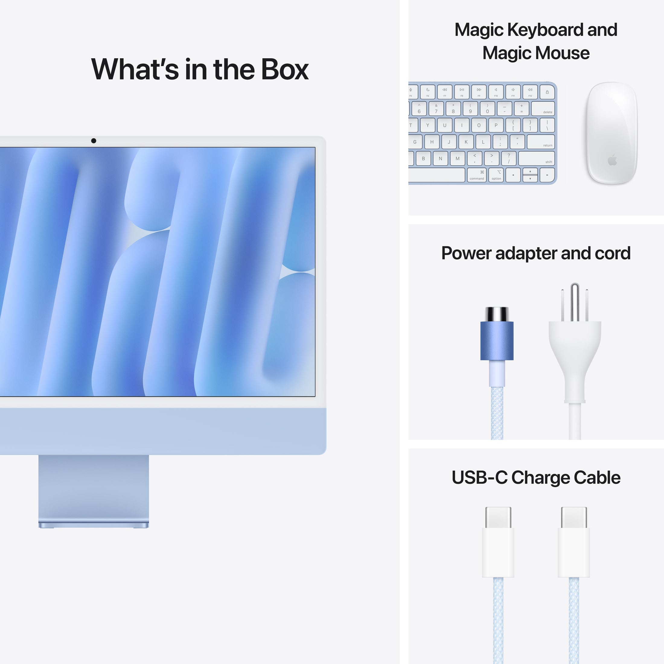 iMac 24-inch with M4 chip in Blue - 2-port - image 9