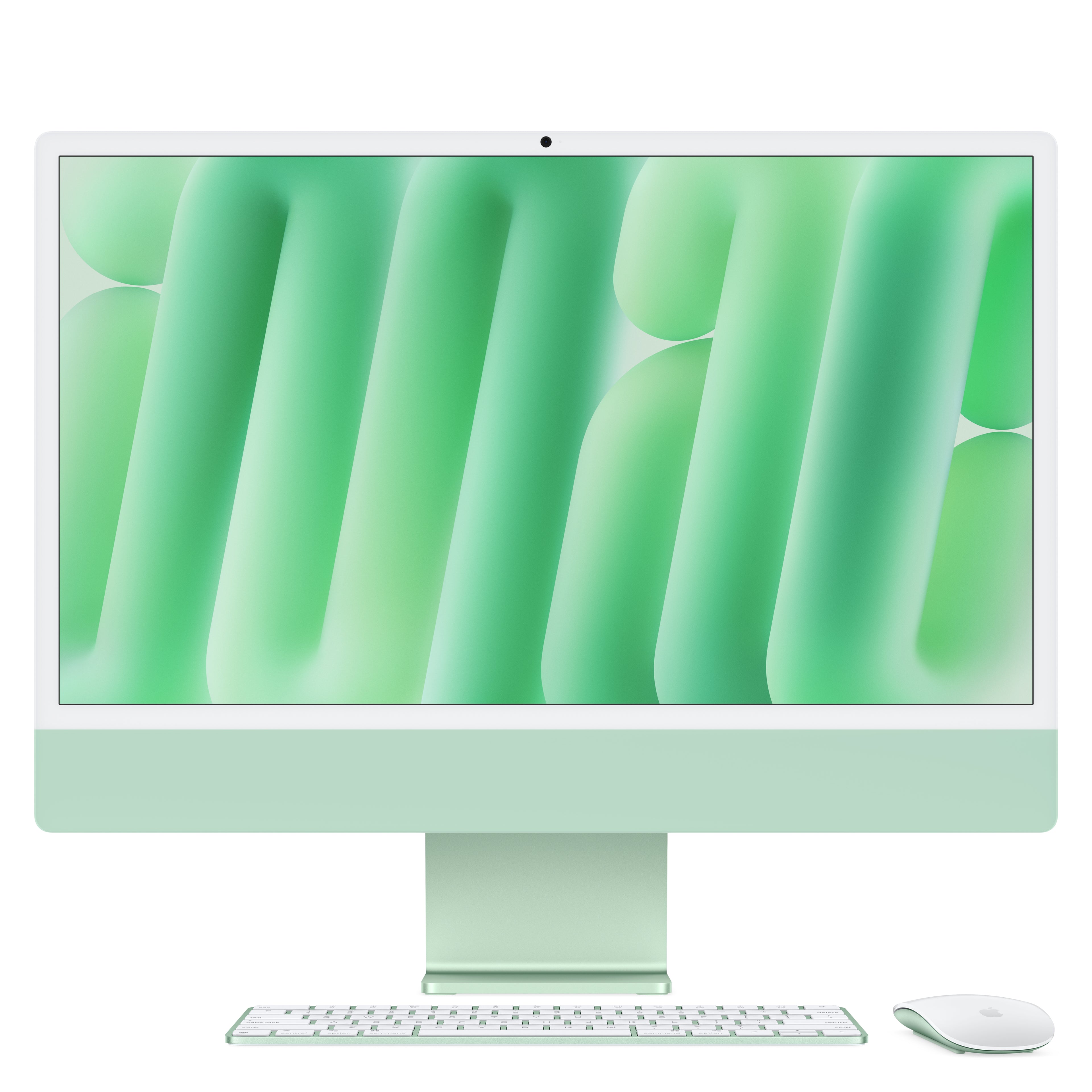 iMac 24-inch with M4 chip in Green - 2-port - image 1