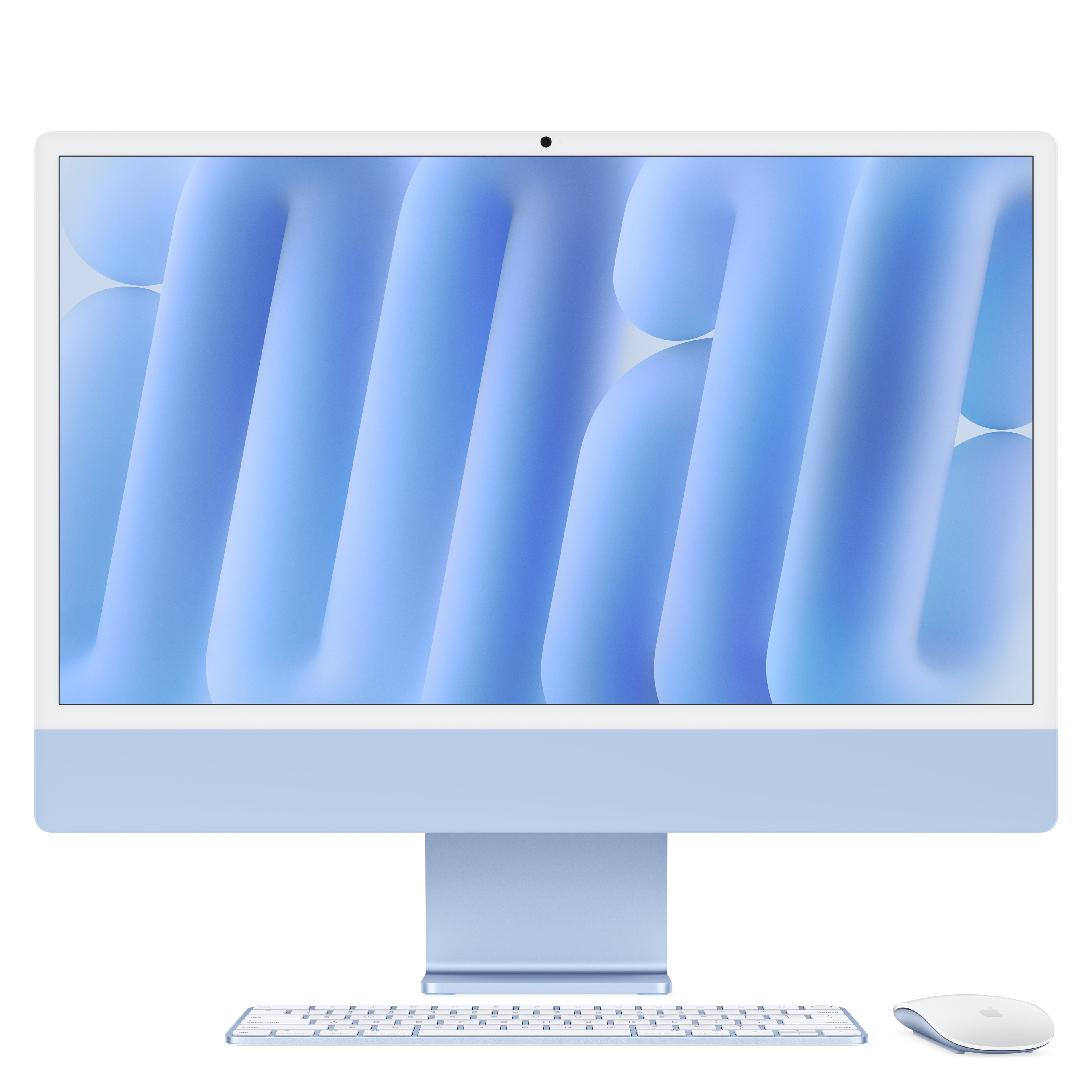 iMac 24-inch with M4 chip in Blue - 4-port - image 1