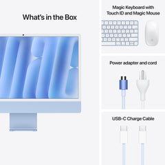 iMac 24-inch with M4 chip in Blue - 4-port - image 9
