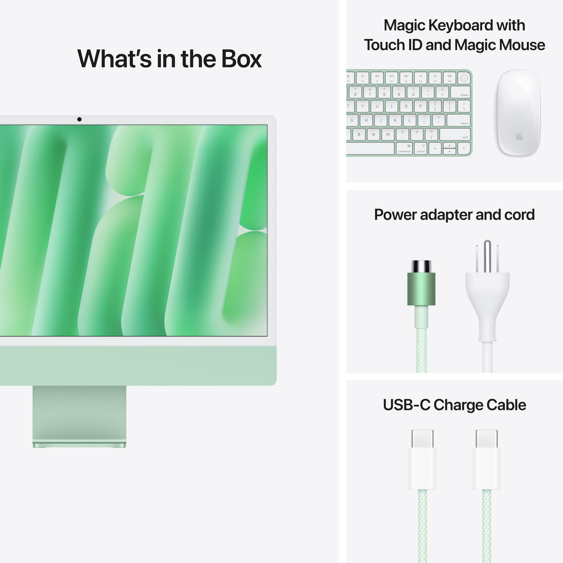 iMac 24-inch with M4 chip in Green - 4-port - image 9