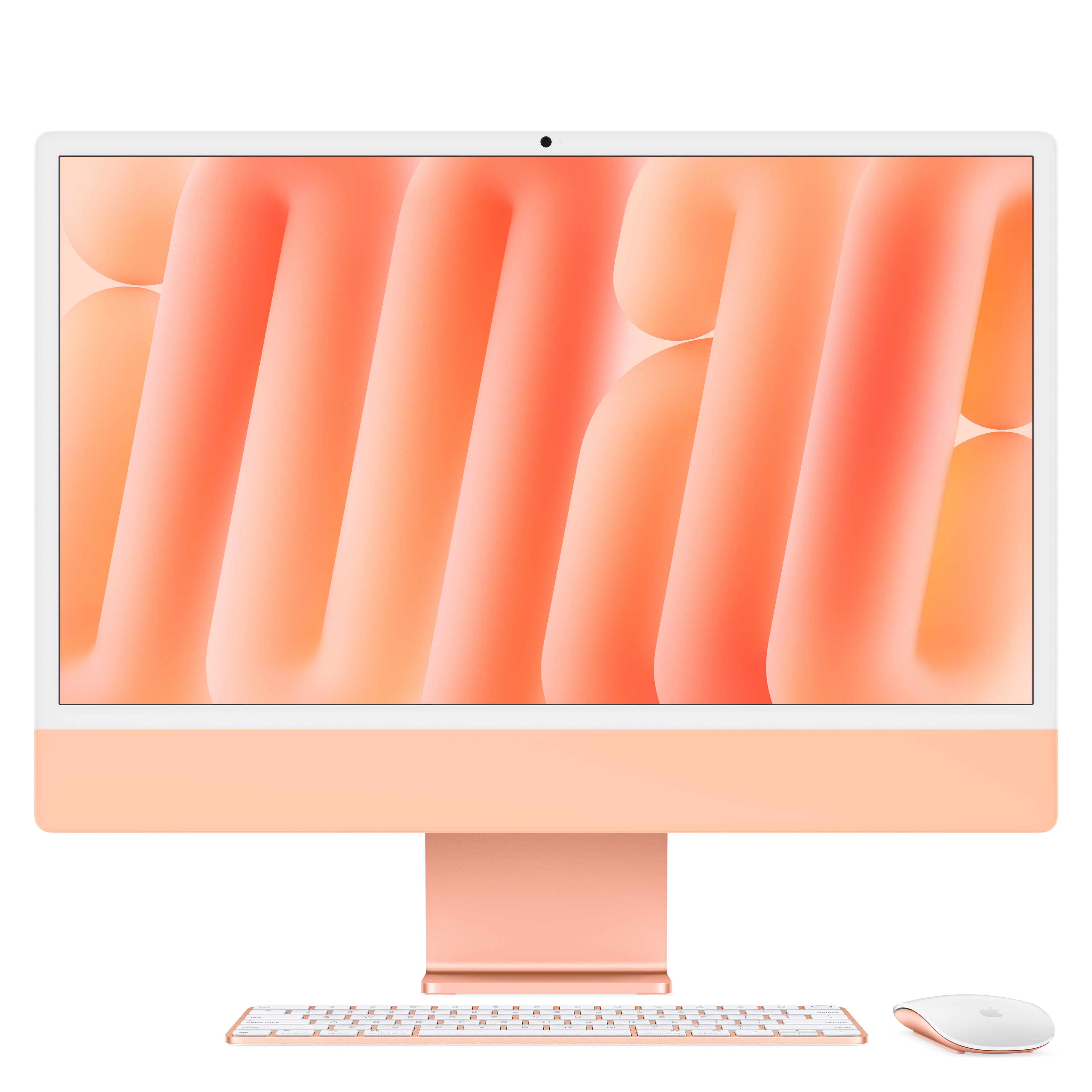 iMac 24-inch with M4 chip in Orange - 4-port - image 1