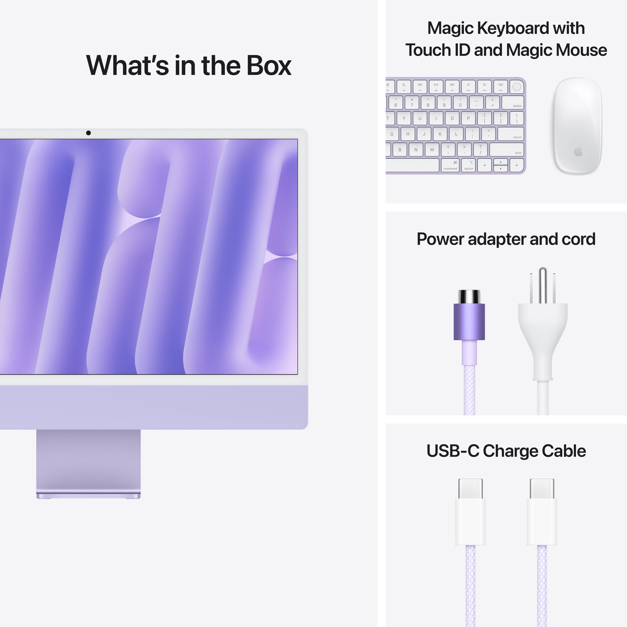 iMac 24-inch with M4 chip in Purple - 4-port - image 9