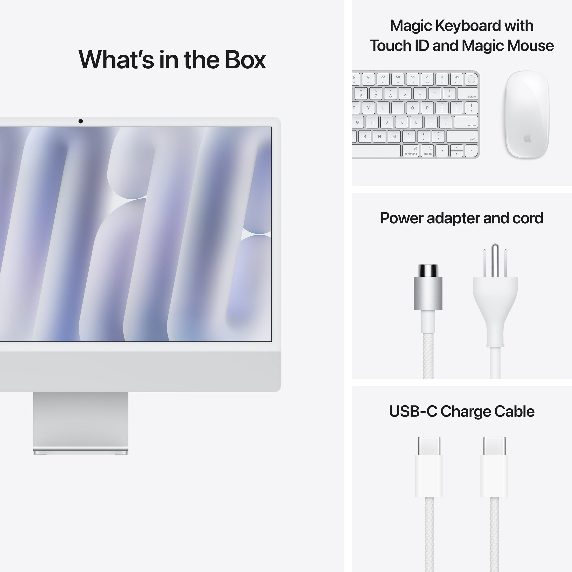iMac 24-inch with M4 chip in Silver - 4-port - image 9