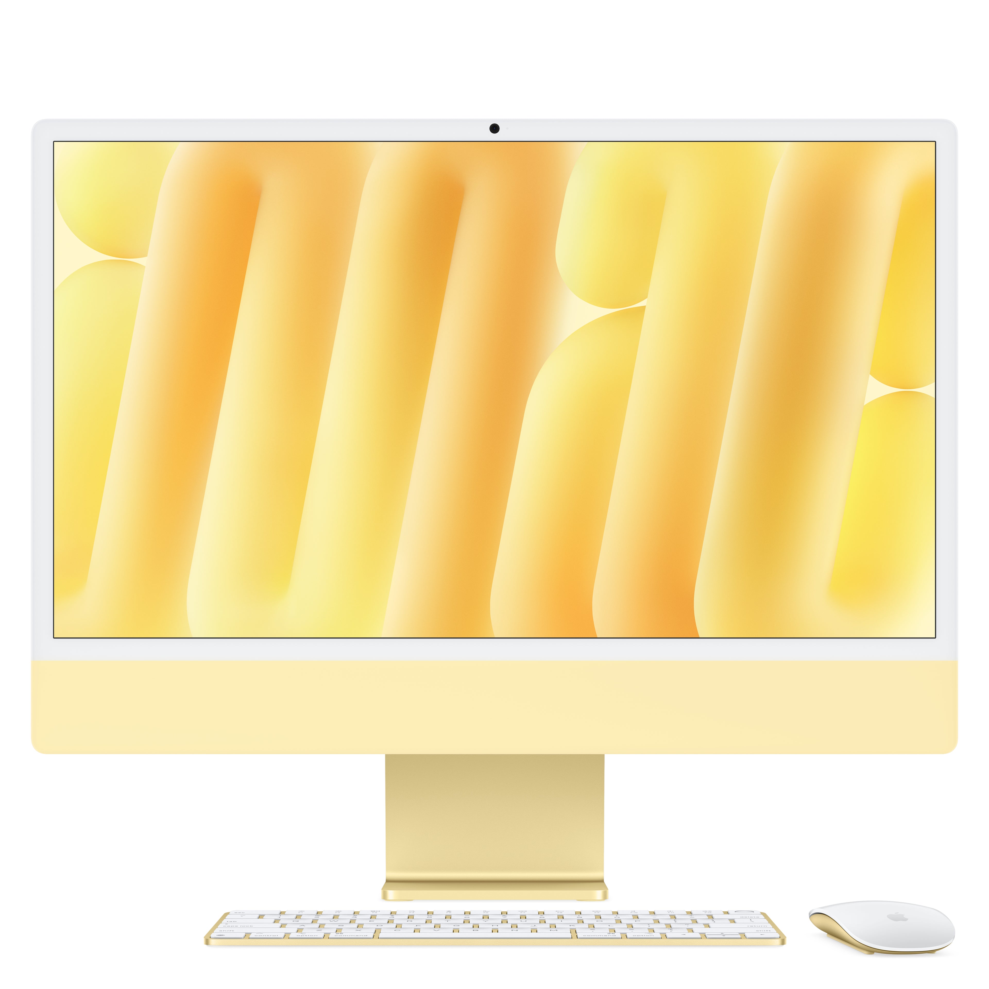iMac 24-inch with M4 chip in Yellow - 4-port - image 1