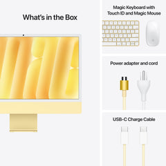 iMac 24-inch with M4 chip in Yellow - 4-port - image 9