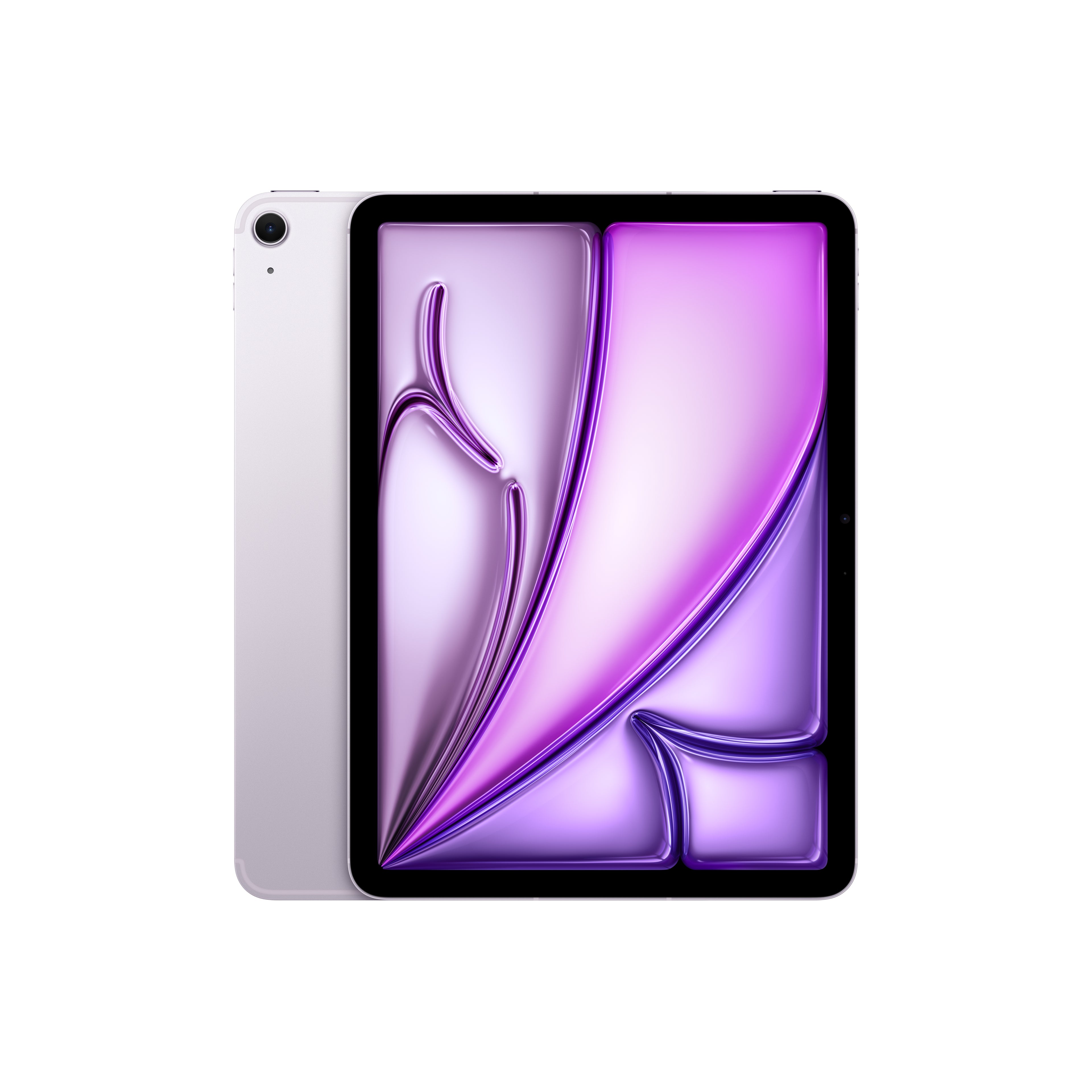 iPad Air (11-inch, M4) in Purple - Wi-Fi + Cellular - Position 1