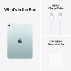 iPad Air (11-inch, M4) in Blue - Wi-Fi - Position 10