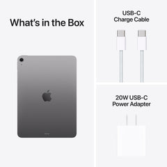 iPad Air (11-inch, M4) in Space Gray - Wi-Fi - Position 10
