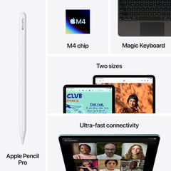 iPad Air (13-inch, M4) in Blue - Wi-Fi + Cellular - Position 9