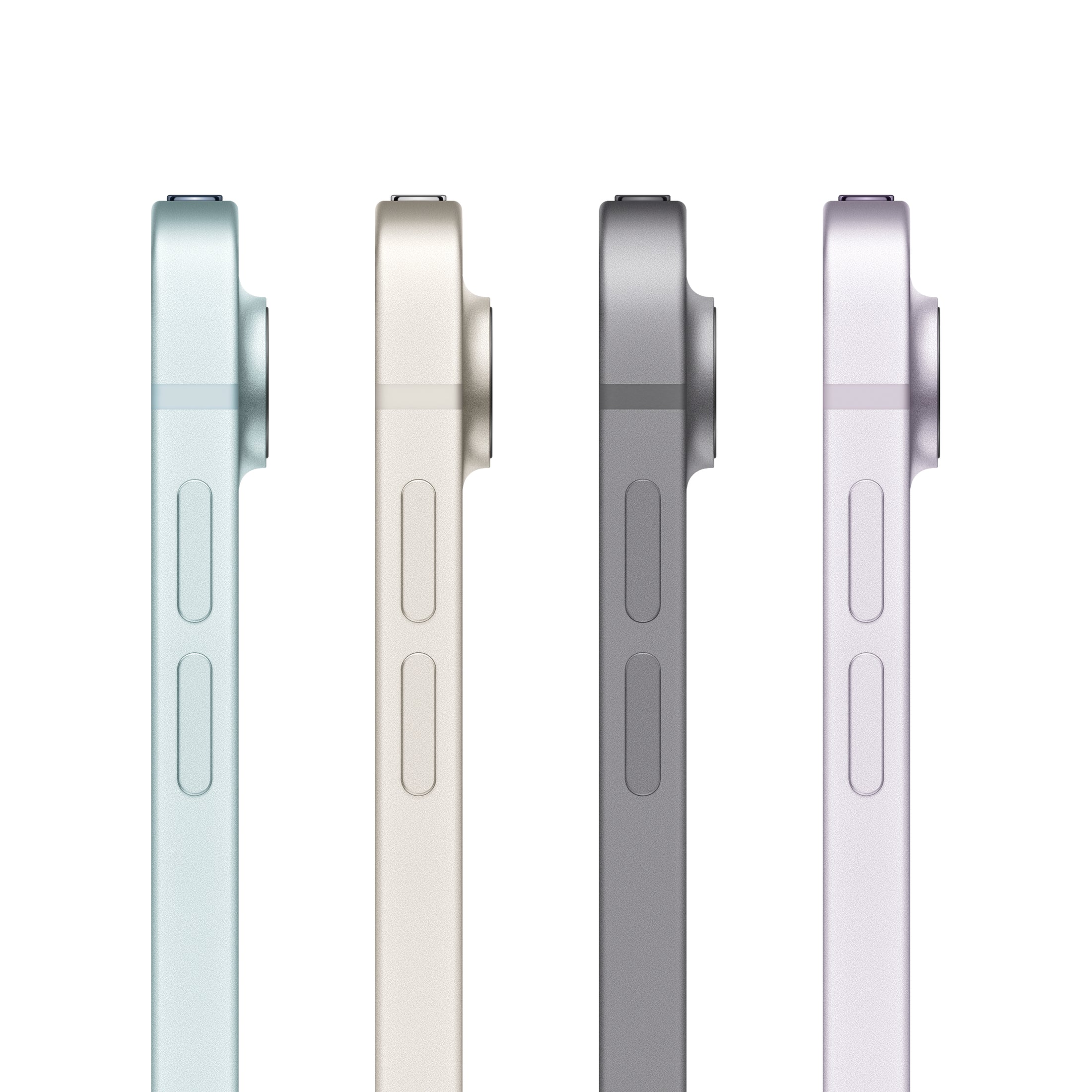 iPad Air (13-inch, M4) in Starlight - Wi-Fi + Cellular - Position 3
