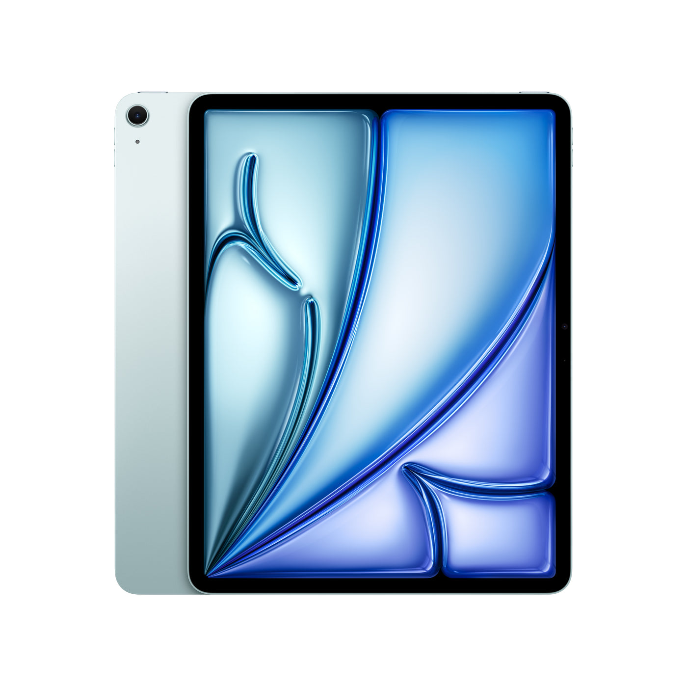 iPad Air (13-inch, M4) in Blue - Wi-Fi - Position 1