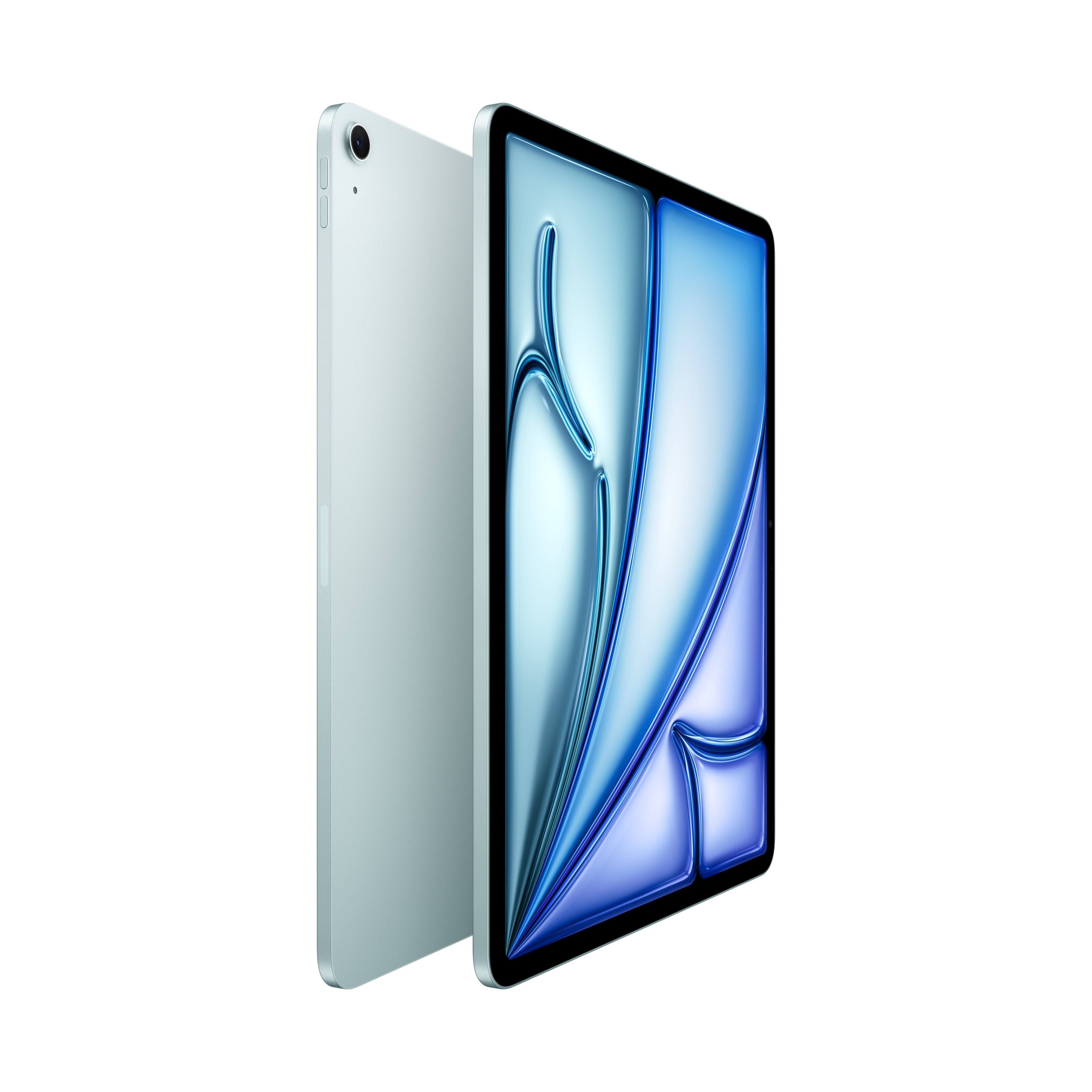 iPad Air (13-inch, M4) in Blue - Wi-Fi - Position 2