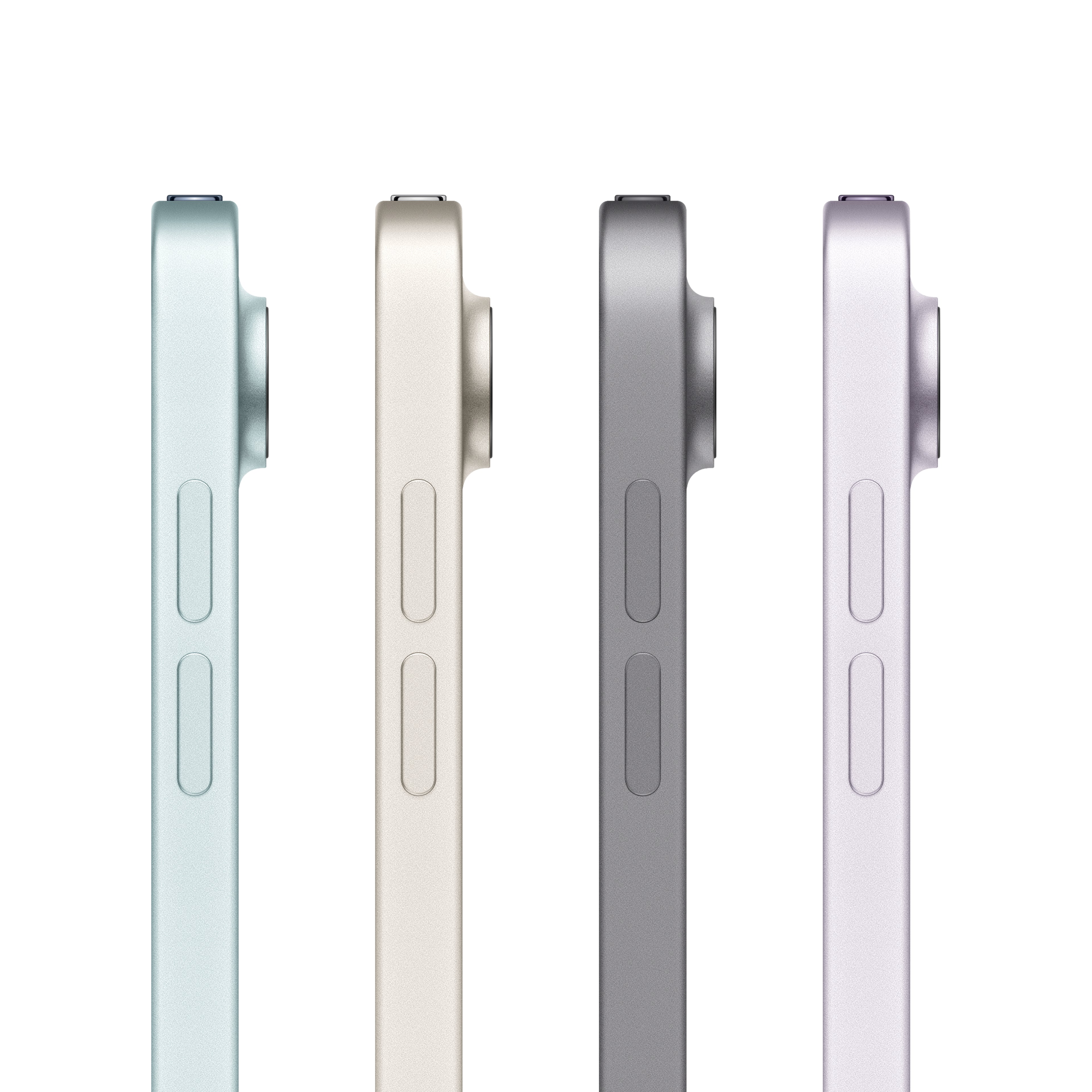 iPad Air (13-inch, M4) in Blue - Wi-Fi - Position 3