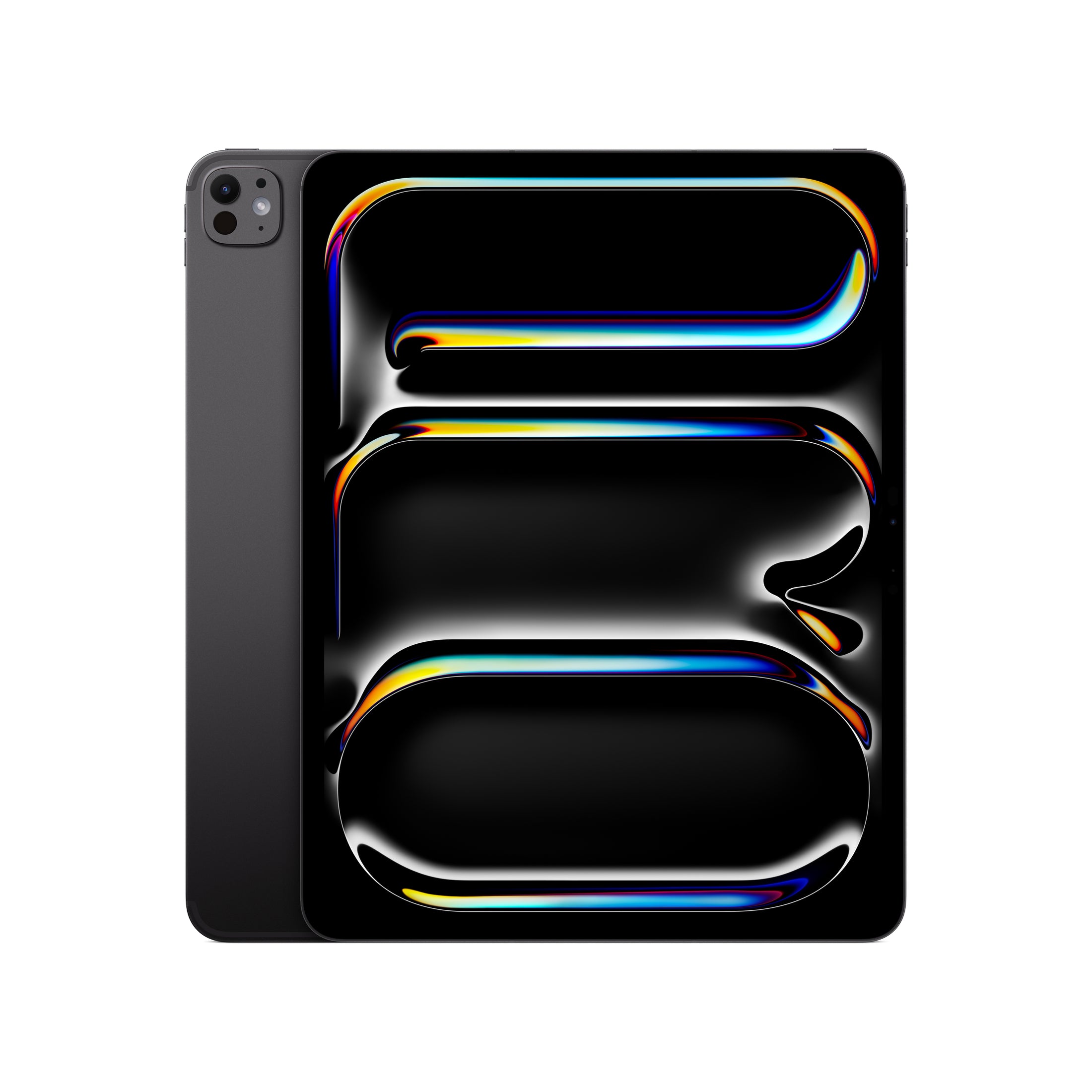 iPad Pro (13-inch, M5) in Space Black - Wi-Fi + Cellular - Position 2