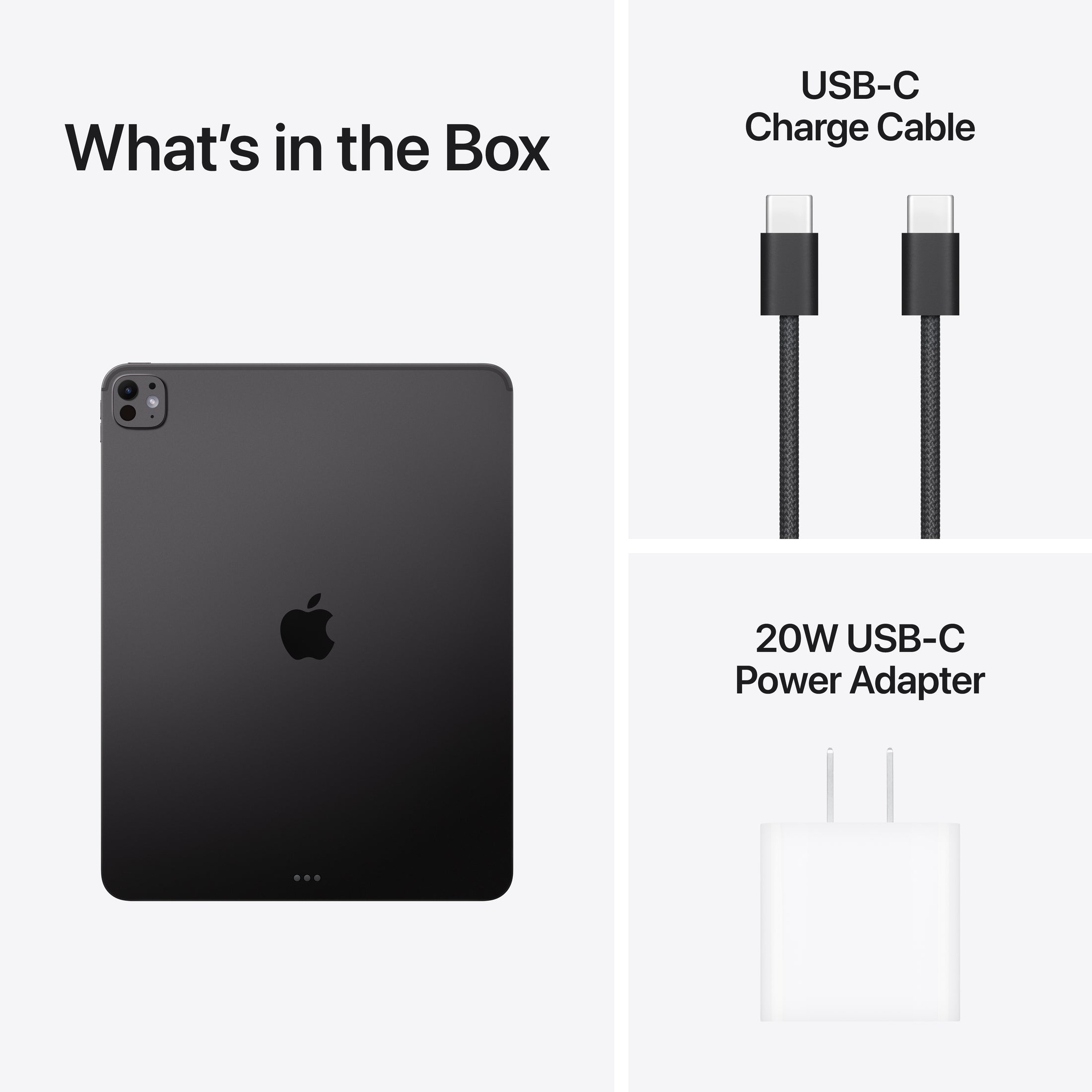 iPad Pro (13-inch, M5) in Space Black - Wi-Fi - Position 9