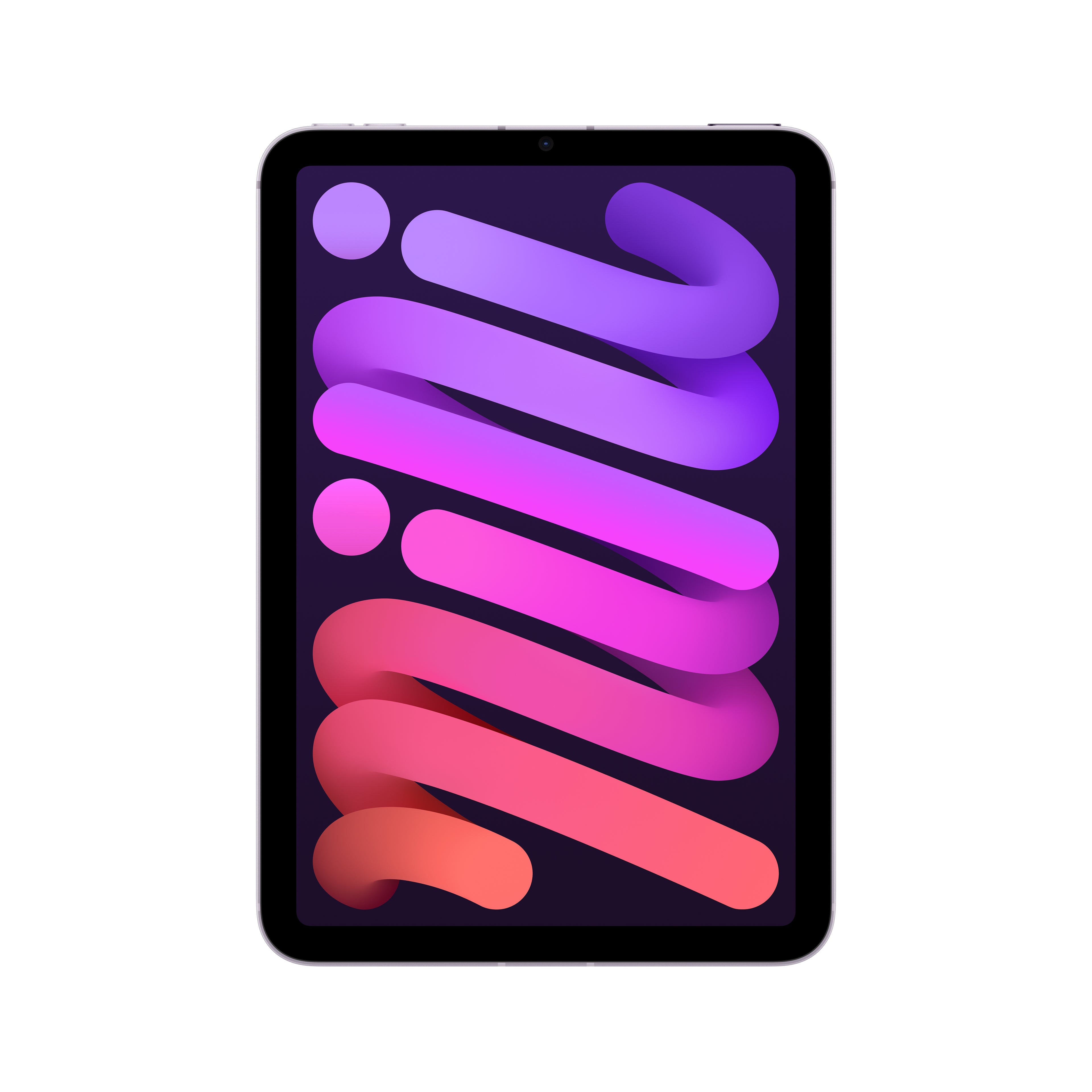 iPad mini (A17 Pro) in Purple - Wi-Fi + Cellular - Position 1a