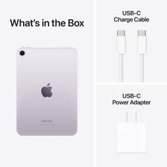iPad mini (A17 Pro) in Purple - Wi-Fi + Cellular - Position 9