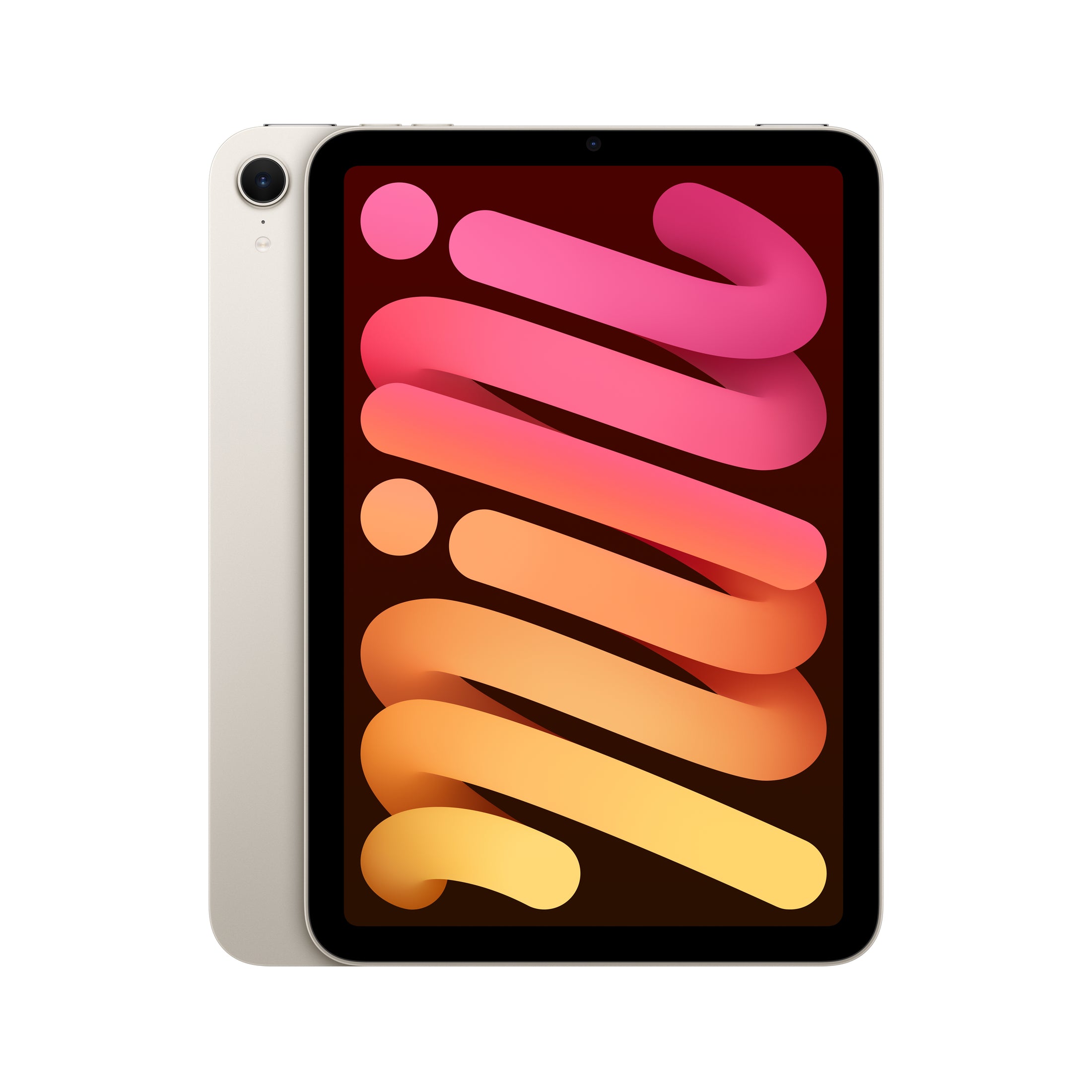 iPad mini (A17 Pro) in Starlight - Wi-Fi - Position 1b