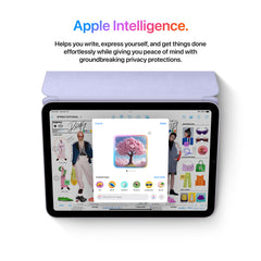 iPad mini (A17 Pro) in Starlight - Wi-Fi + Cellular - Position 4
